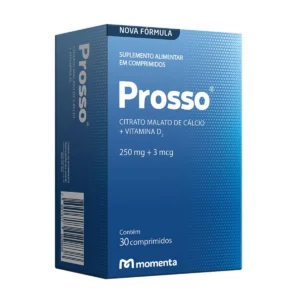 Cálcio + Vitamina D Prosso 30 comprimidos