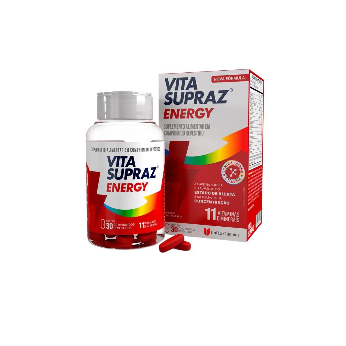 Polivitamínico Vita SuprAZ Energy 30 comprimidos