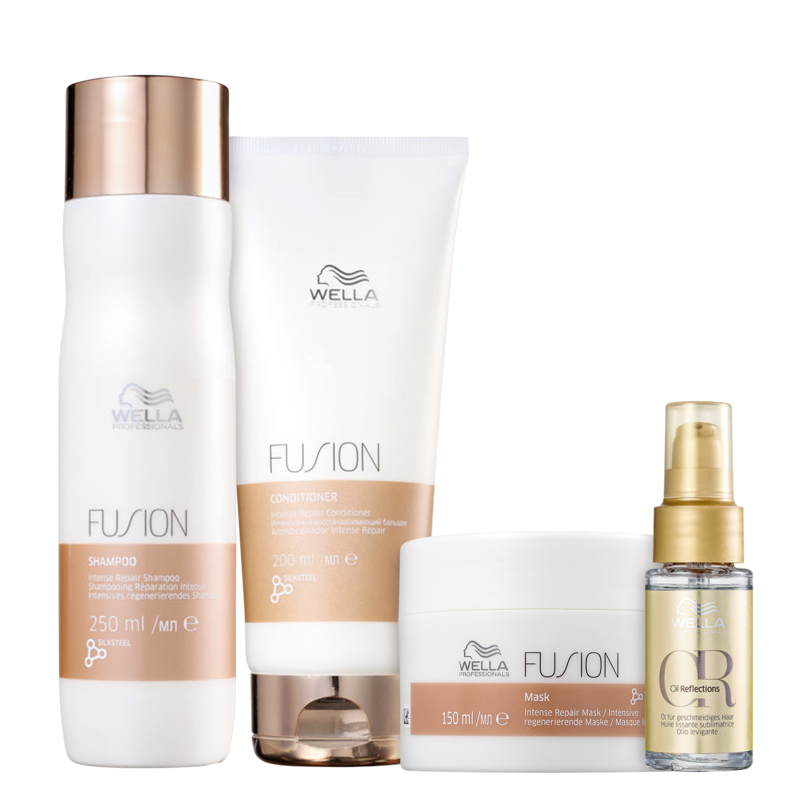Kit Wella Professionals Fusion Super Salon (4 Produtos)
