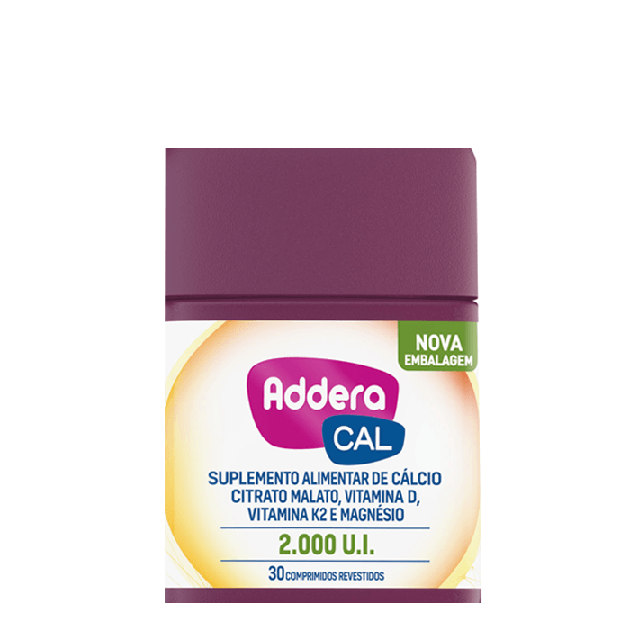 Addera Cal 2000 UI Colecalciferol 30 Comprimidos