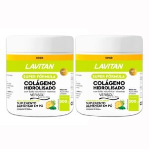Lavitan Colágeno Hidrolisado Verisol 300g Abacaxi + Hortelã